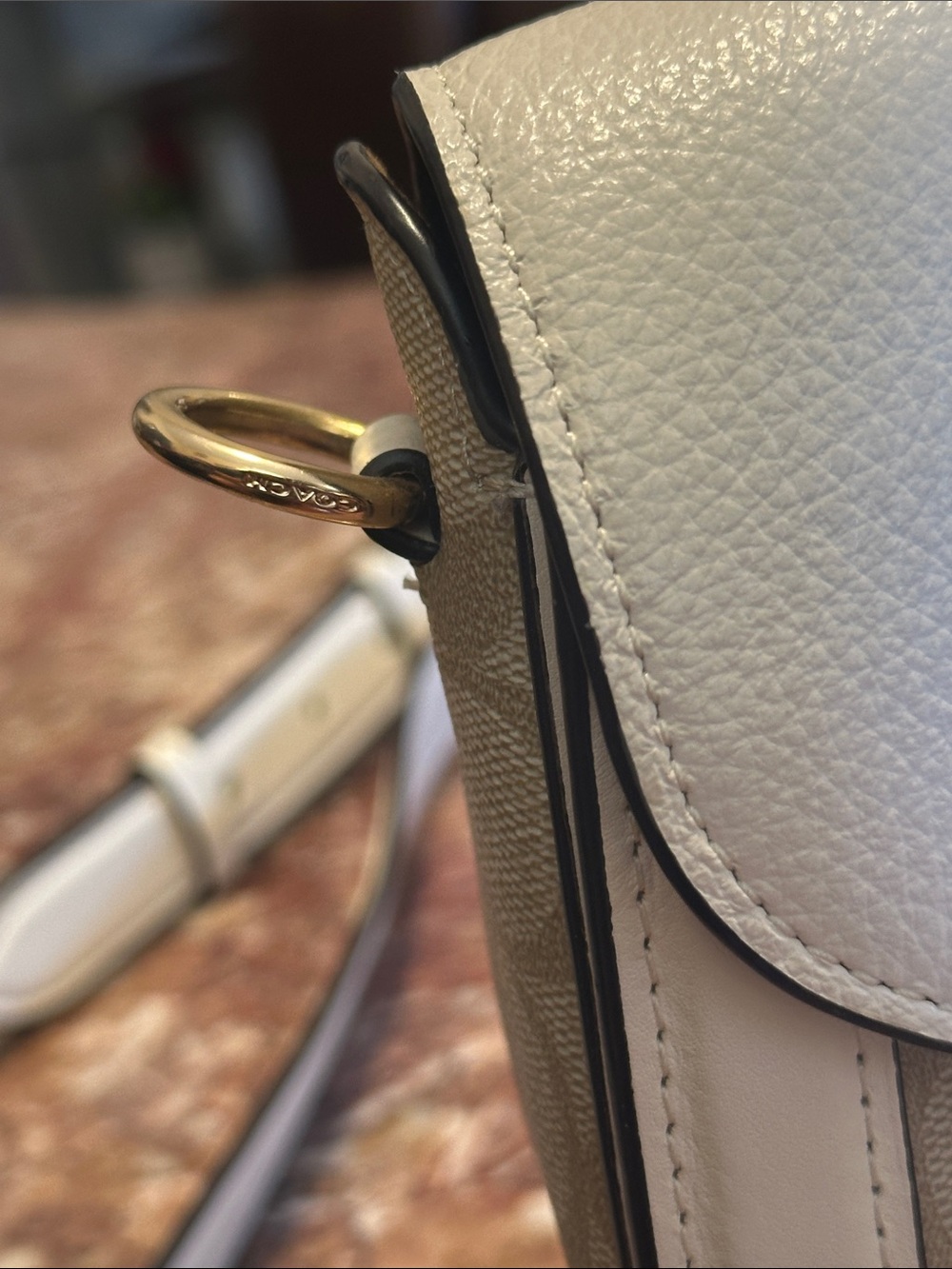 Coach Georgie saddle crossbody/clutch - Picture 15 of 17